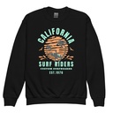 California Surf Riders - Beach Youth Crew Neck Sweatshirt