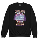 Camping Vibes Youth Crew Neck Sweatshirt