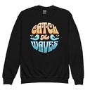 Catch the Waves - Beach Vibe Youth Crew Neck Sweatshirt