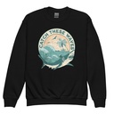 Catch These Waves Shark  Youth Crew Neck Sweatshirt