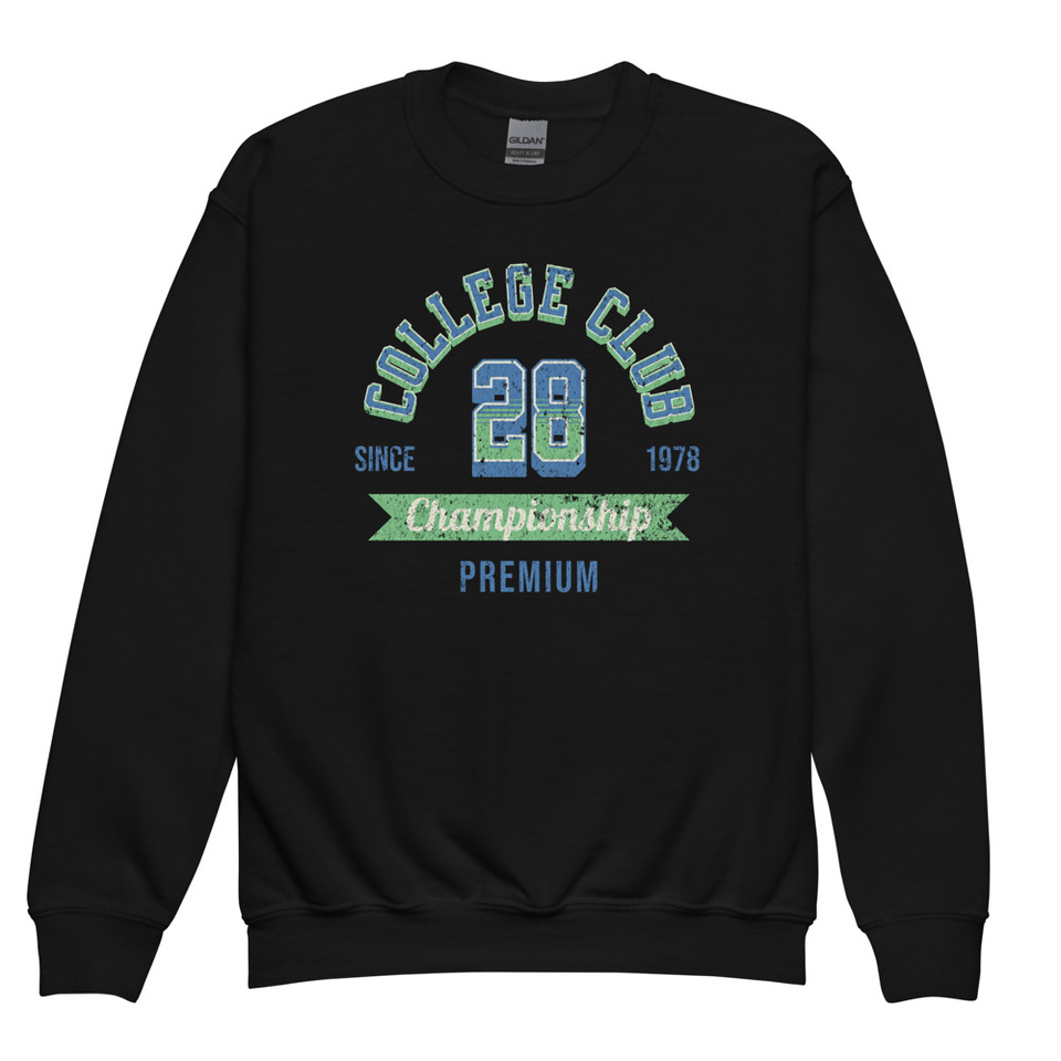 CC 28 Youth Crew Neck Sweatshirt