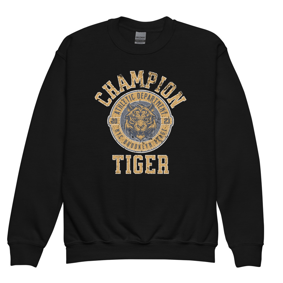 CHAMPION TIGER NYC Youth Crew Neck Sweatshirt