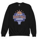 Chicago Basketball League - Athlectic Sports Youth Crew Neck Sweatshirt