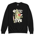 Cosmic Love (2) Youth Crew Neck Sweatshirt