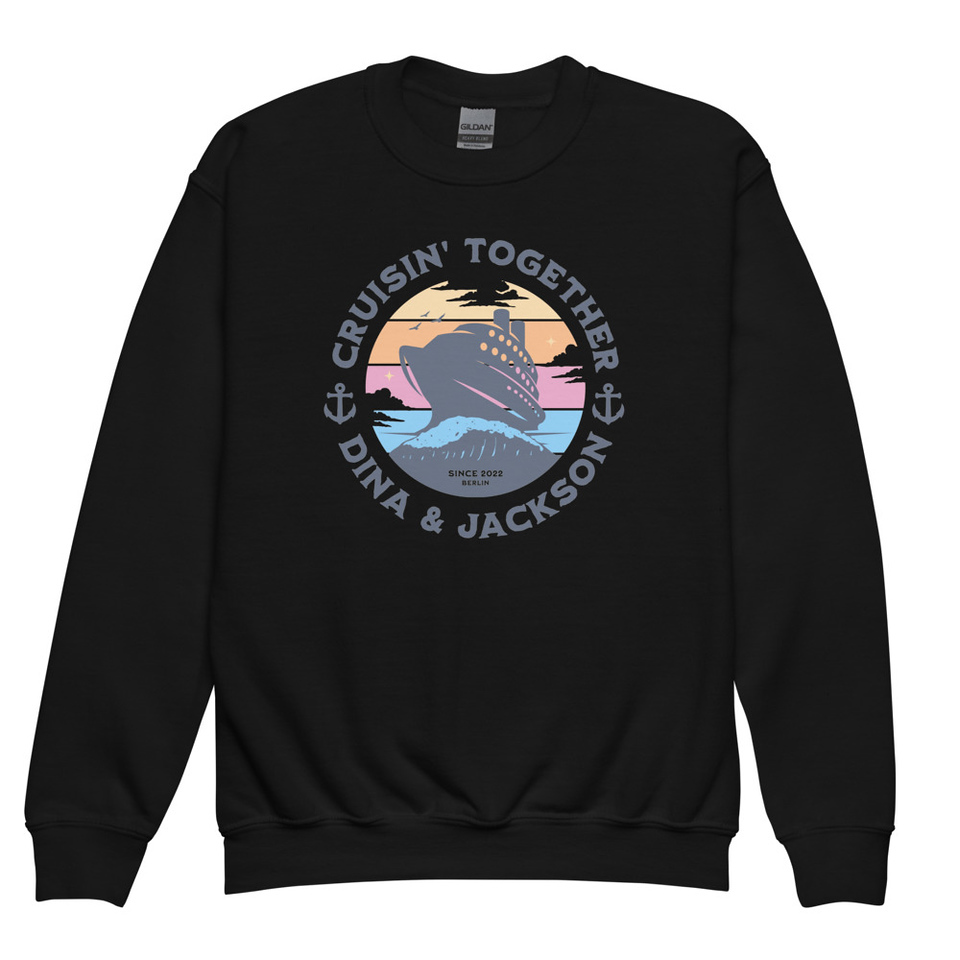 Cruisin' Together - Cruise Ship Youth Crew Neck Sweatshirt