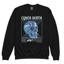 Cyber Death - Skull Youth Crew Neck Sweatshirt