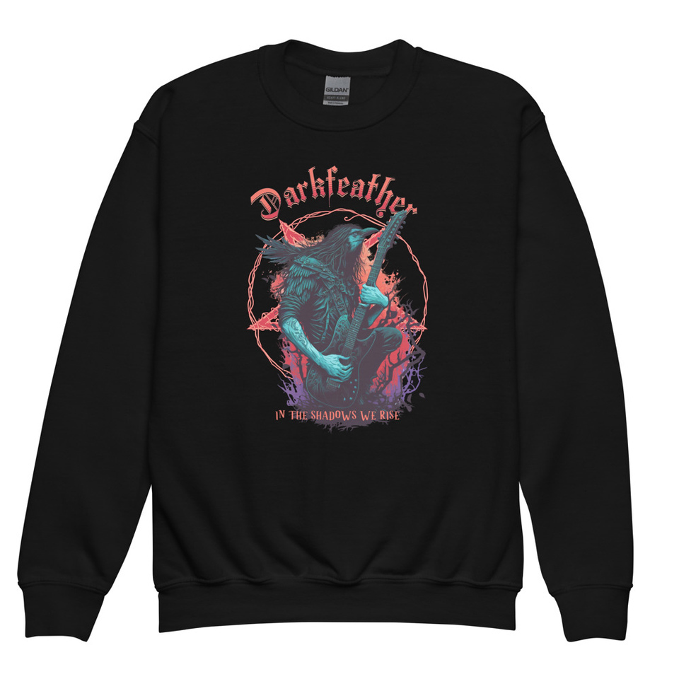 DARKFEATHER Youth Crew Neck Sweatshirt