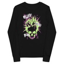 'Enjoy Your Trip' Punk Skull Youth Long Sleeve Tee