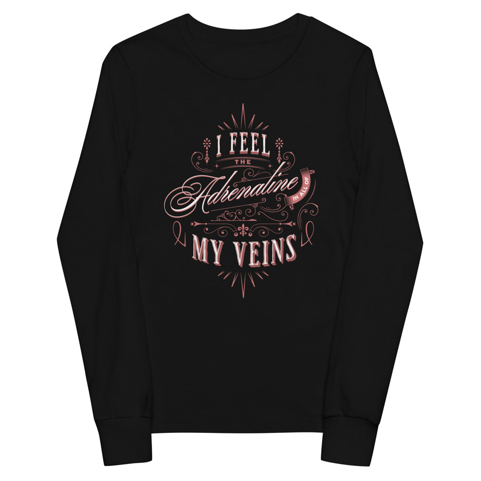 Adrenaline in my Veins - Victorian Youth Long Sleeve Tee