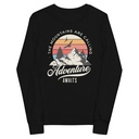 Adventure Await - Wilderness Camping Youth Long Sleeve Tee