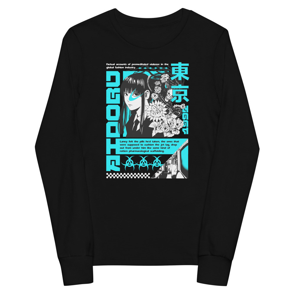 Aidoru - Japanese Anime Girl Youth Long Sleeve Tee