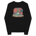 Albuquerque - Retro Hot Air Baloon Youth Long Sleeve Tee