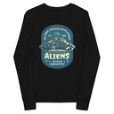 Aliens Outer Space Explorer - UFO Youth Long Sleeve Tee