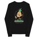 Alohito Natural Juices - Pineapple Mascot Youth Long Sleeve Tee