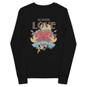 Always Love Yourself - Retro Inspirational Quote Youth Long Sleeve Tee