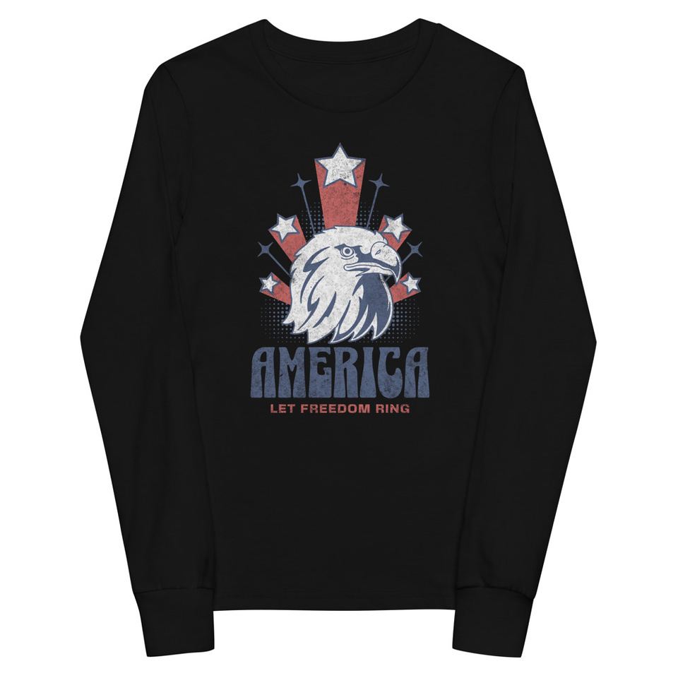 America Youth Long Sleeve Tee