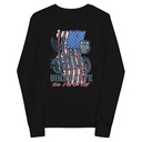 American Biker for Life Youth Long Sleeve Tee