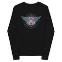 American Eagle Badge Youth Long Sleeve Tee