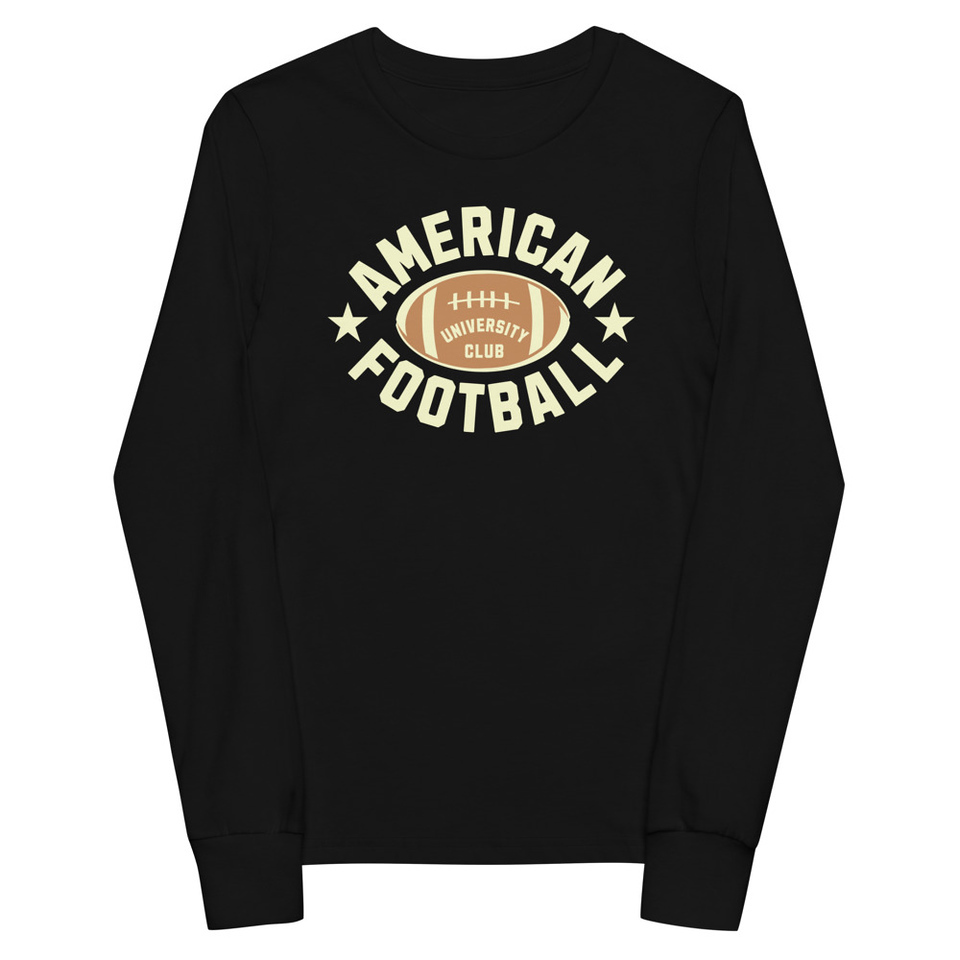 American Football - Athletic Sports Youth Long Sleeve Tee