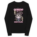 Anime and Music Youth Long Sleeve Tee