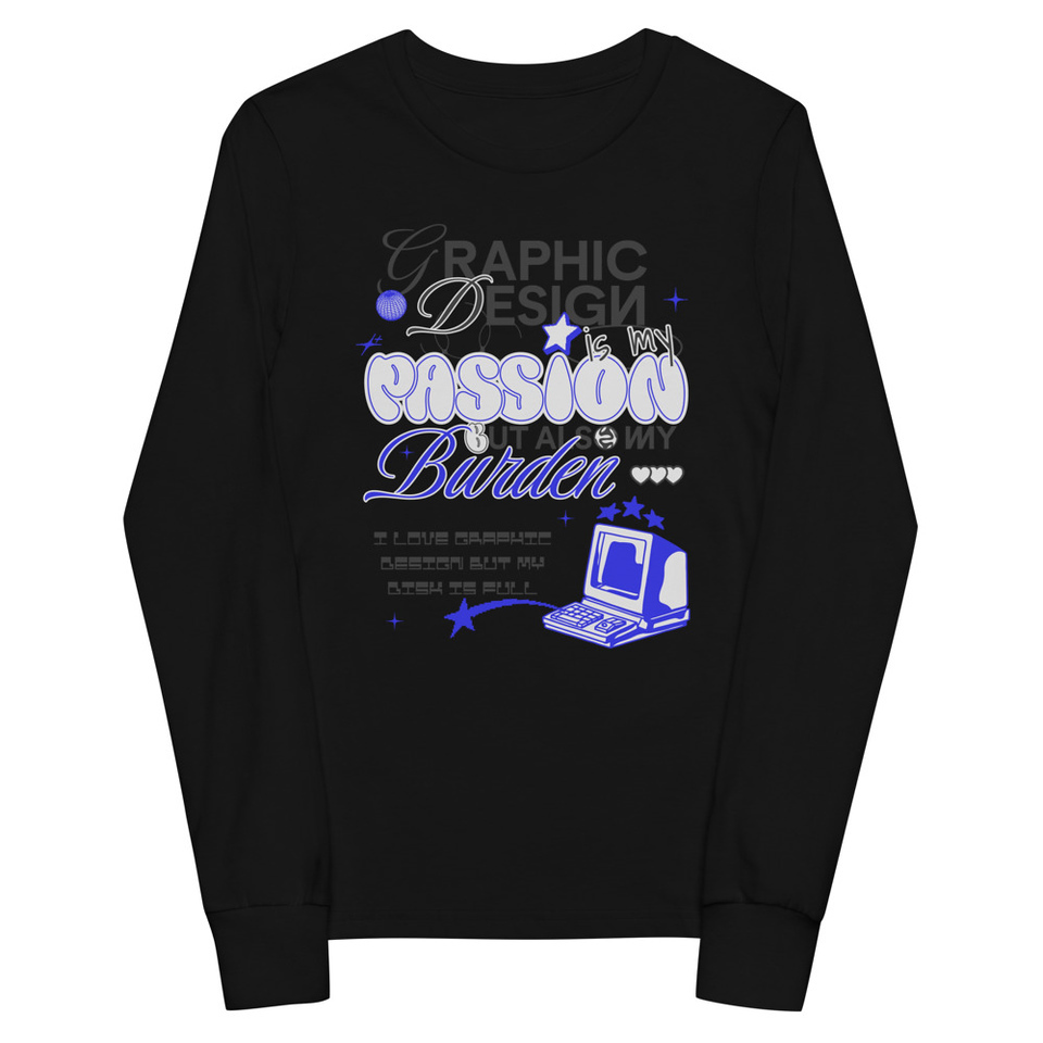 Anti-design  Youth Long Sleeve Tee