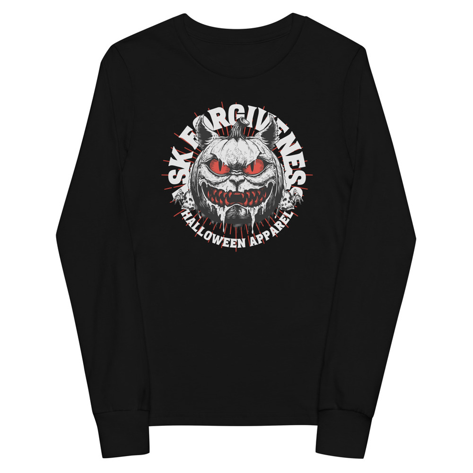 Ask Forgiveness Youth Long Sleeve Tee
