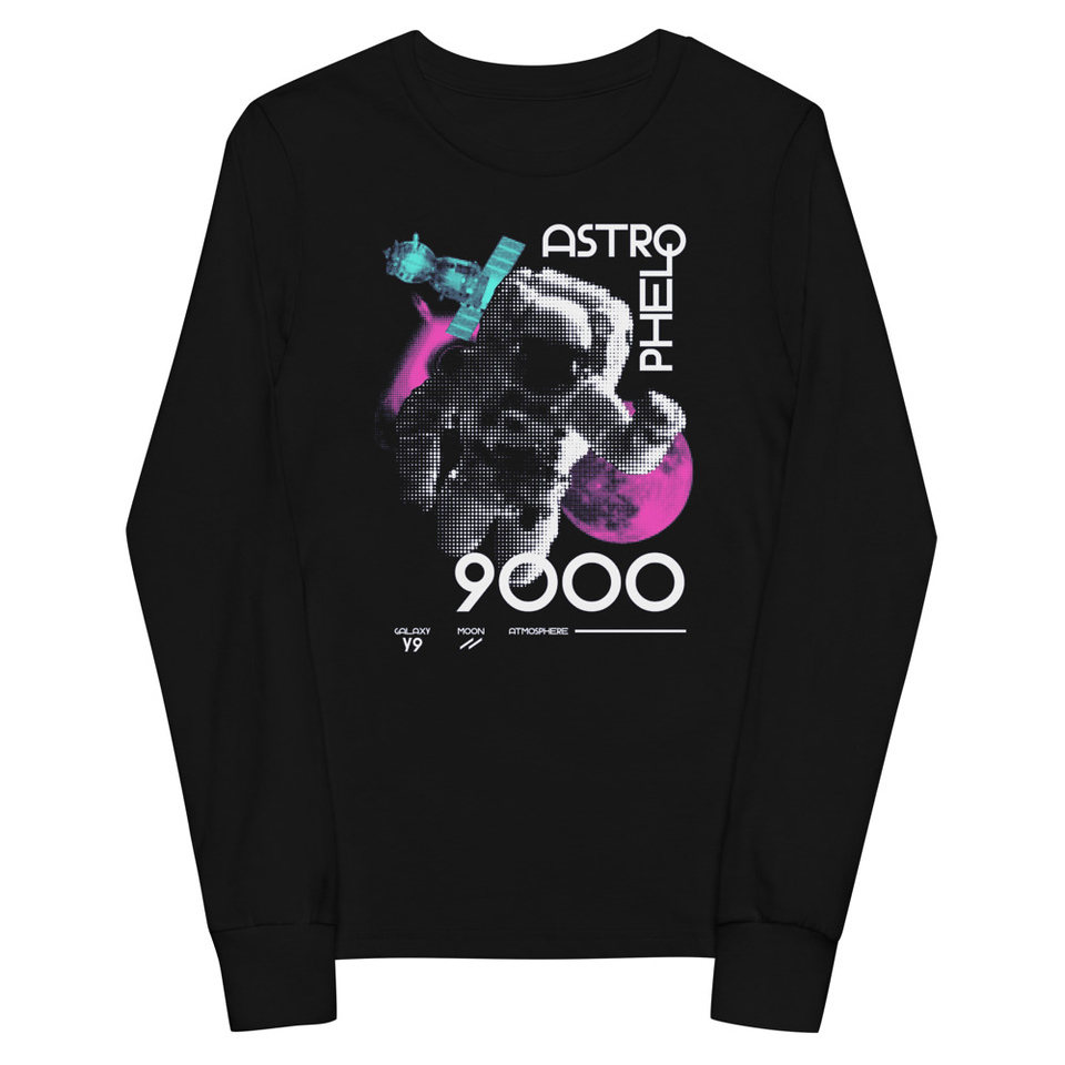 Astrophel 9000 Youth Long Sleeve Tee