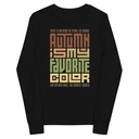 Autumn is my Favorite Color - Lettering Youth Long Sleeve Tee