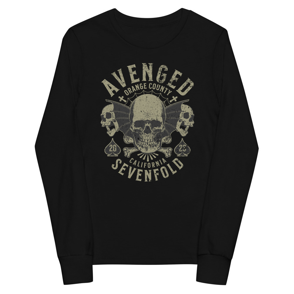 AVENGED SEVENFOLD Youth Long Sleeve Tee