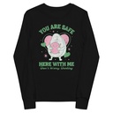 Avo Love - Typographic Cartoon Streetwear Youth Long Sleeve Tee