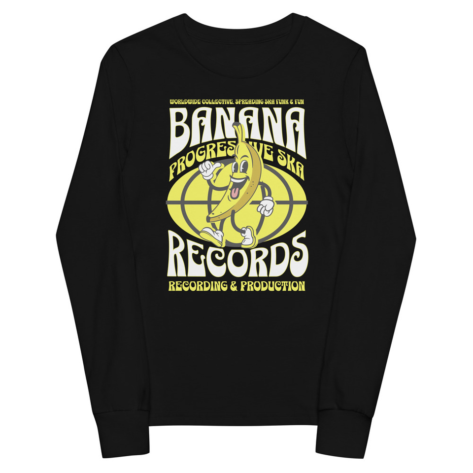 Banana Records - Comic Character Youth Long Sleeve Tee