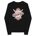 Baseball Mom Youth Long Sleeve Tee