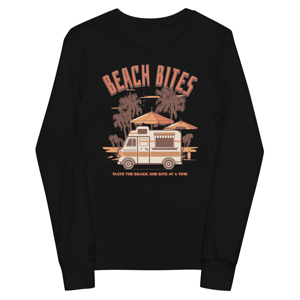 Beach Bites Youth Long Sleeve Tee
