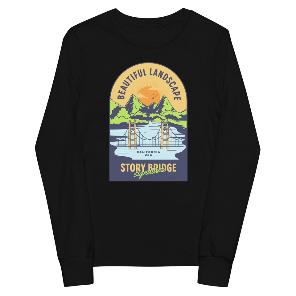 Beautiful Landscape - Outdoor Youth Long Sleeve Tee