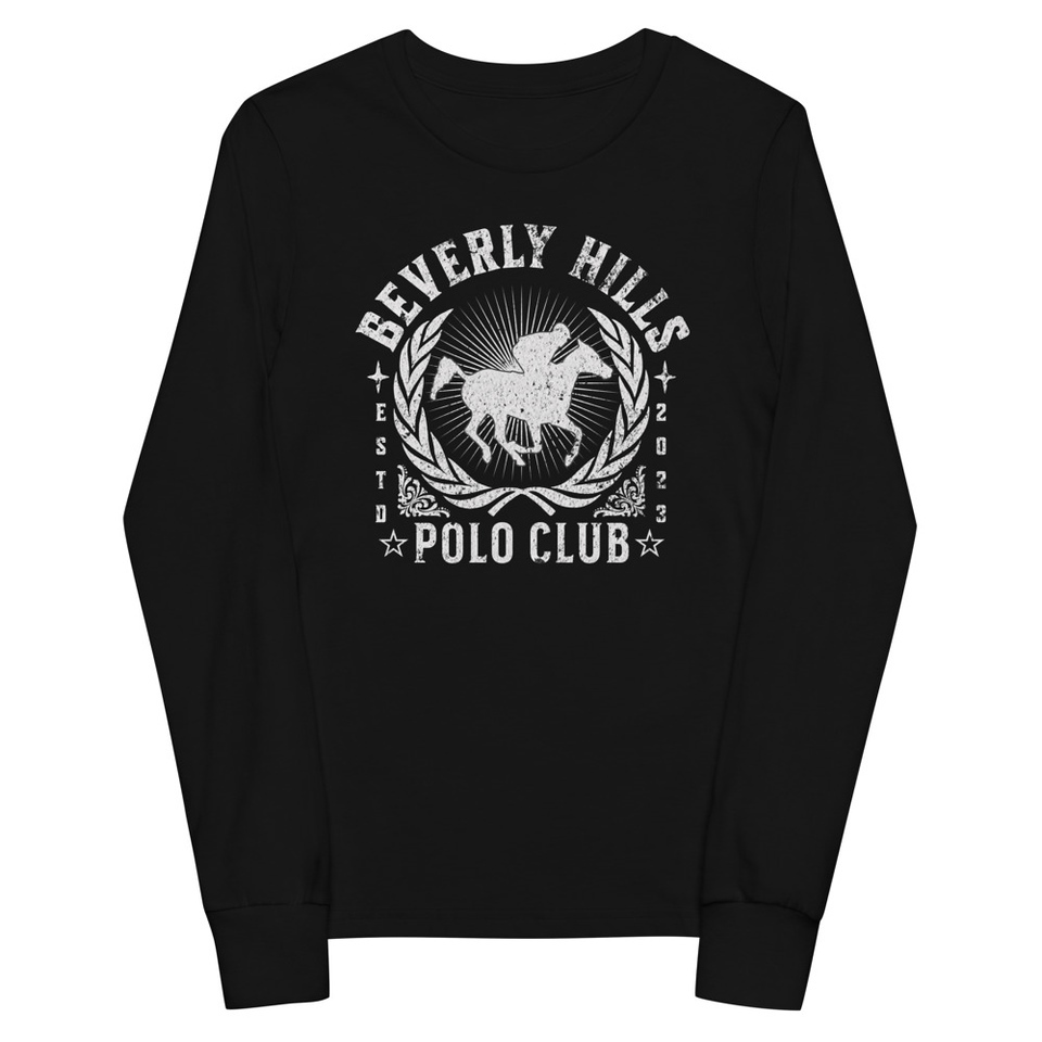BEVERLY HILLS POLO CLUB Youth Long Sleeve Tee