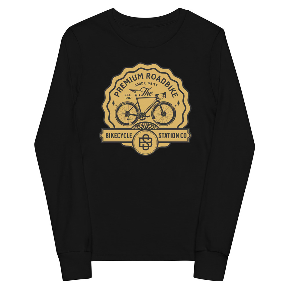 Bikecycle Station Co. - Sports Youth Long Sleeve Tee