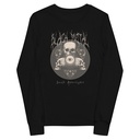 Black Metal - Hardcore skull theme design Youth Long Sleeve Tee