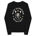 Blue Scorpion - Wildlife Animal Youth Long Sleeve Tee