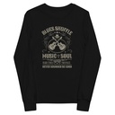 Blues Music from the Soul - Guitar Youth Long Sleeve Tee