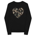 Boho Girl Poster Youth Long Sleeve Tee