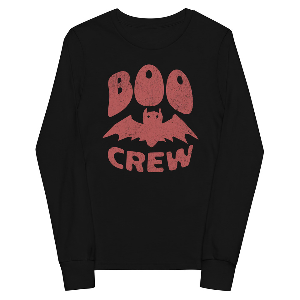 Boo Crew Youth Long Sleeve Tee