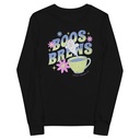 Boos + Brews - Halloween Youth Long Sleeve Tee