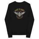 BORN TO HUNT- BE BRAVE & WILD Youth Long Sleeve Tee