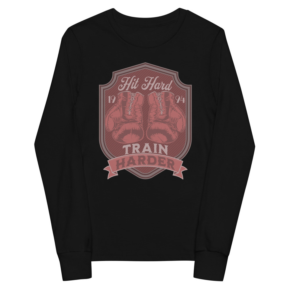 Boxing Training Youth Long Sleeve Tee