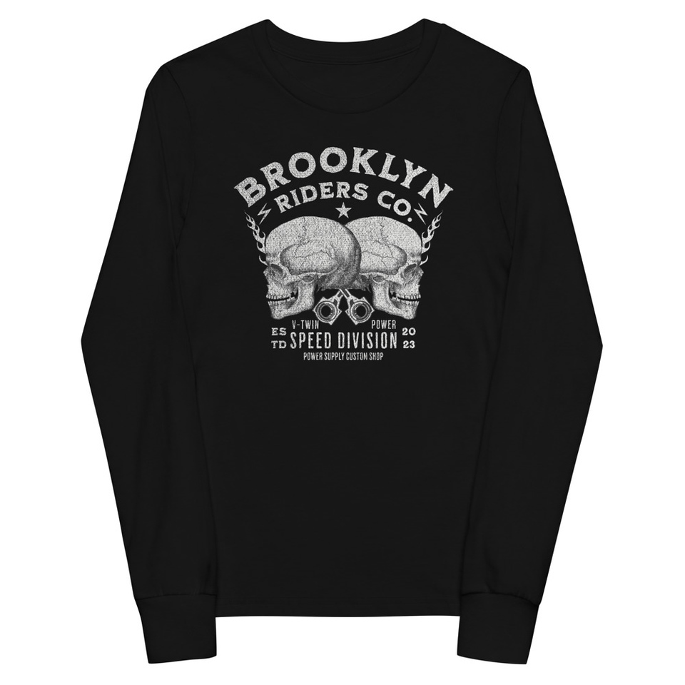 BROOKLYN NEWYOR RIDERS CO Youth Long Sleeve Tee