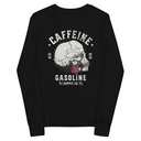 CAFFEINE GASOLINE Youth Long Sleeve Tee