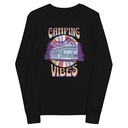 Camping Vibes Youth Long Sleeve Tee