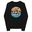 Catch the Waves - Beach Vibe Youth Long Sleeve Tee
