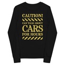 Caution Signs - Yellow Traffic Sign Youth Long Sleeve Tee