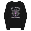 Cerberus Hell Hound Streetwear - Dark Aesthetic Youth Long Sleeve Tee